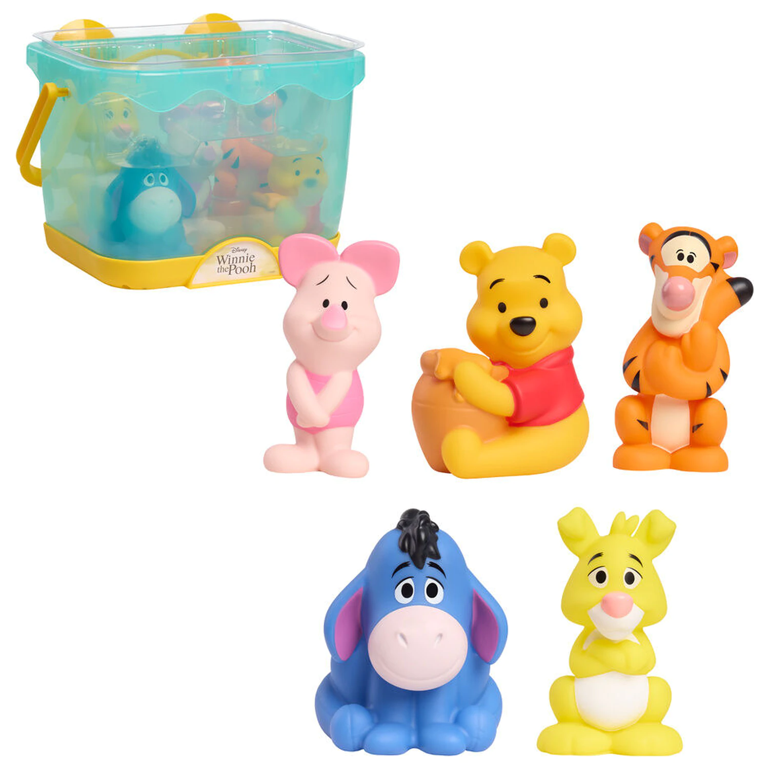 Disney Micimackó 5 db-os fürdőszobai figura csomag termékfotó