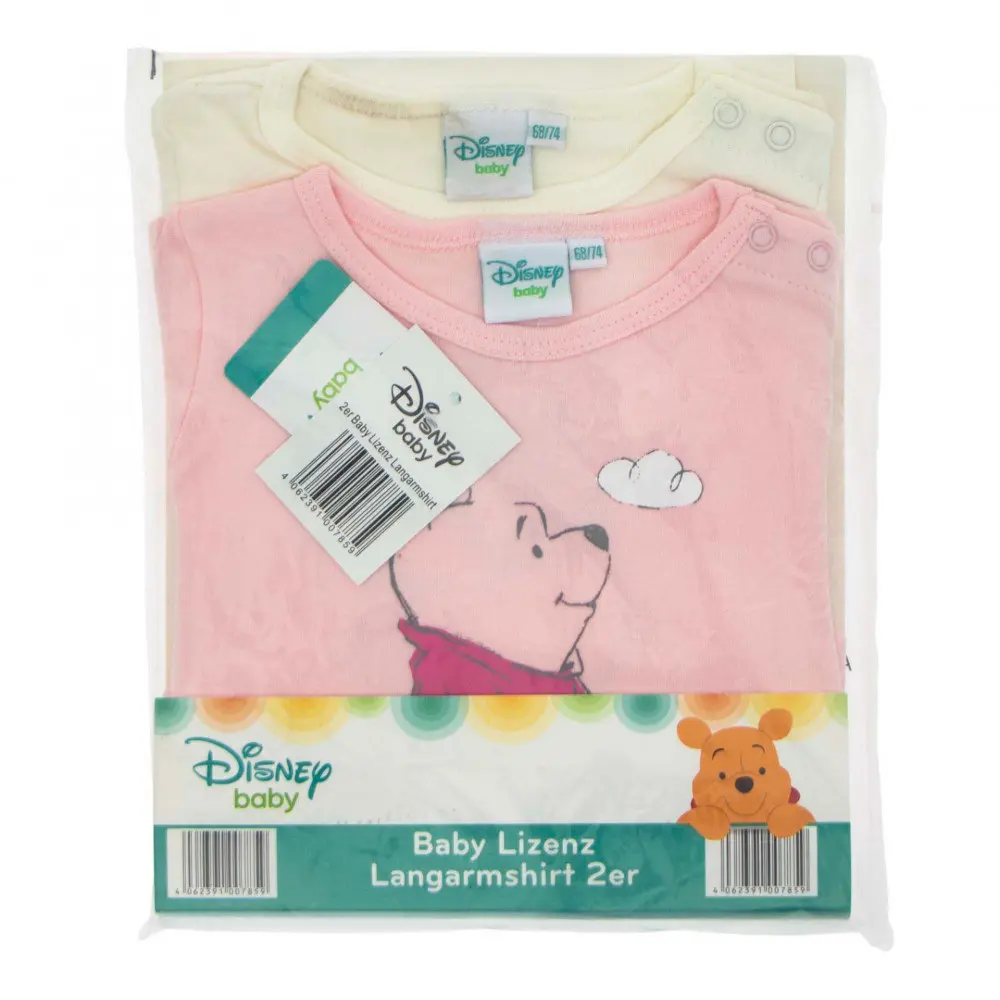 Disney Micimackó baba póló, felső 2 db-os 68/74 cm termékfotó