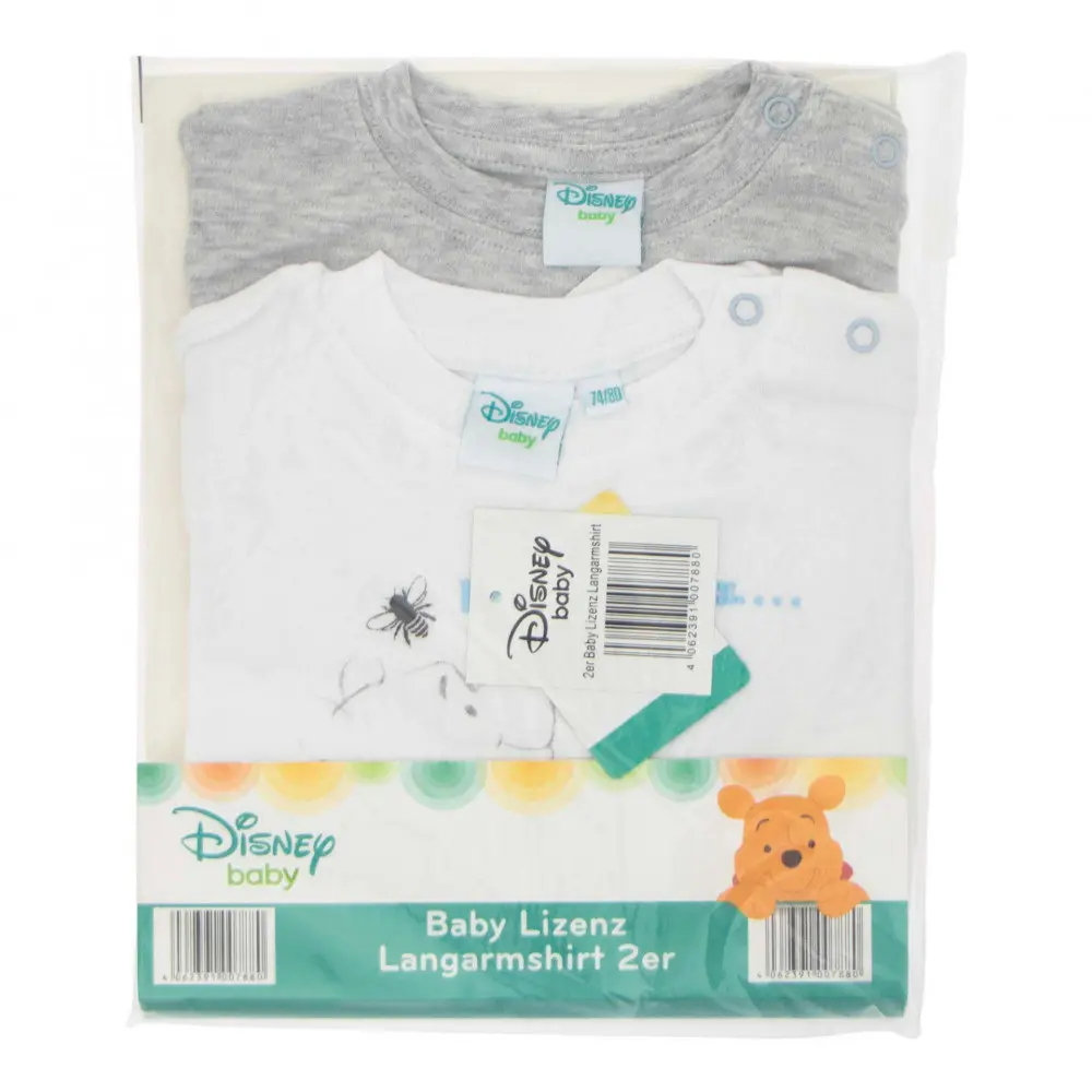 Disney Micimackó baba póló, felső 2 db-os 74/80 cm termékfotó