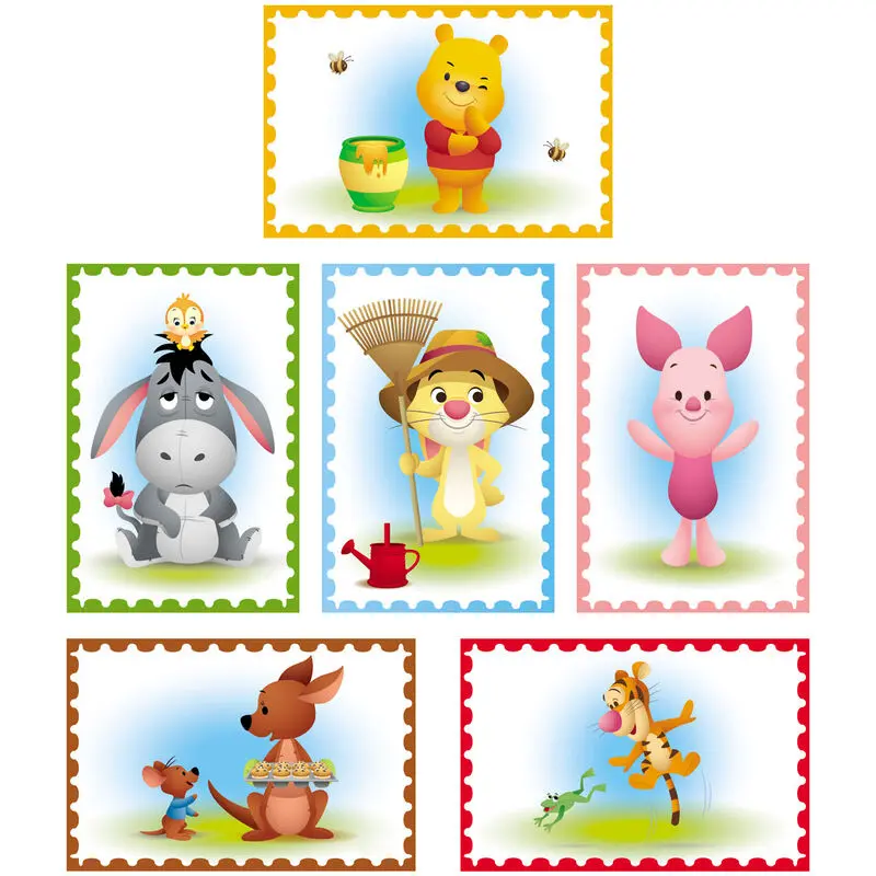 Disney Micimackó cube puzzle 6db-os termékfotó