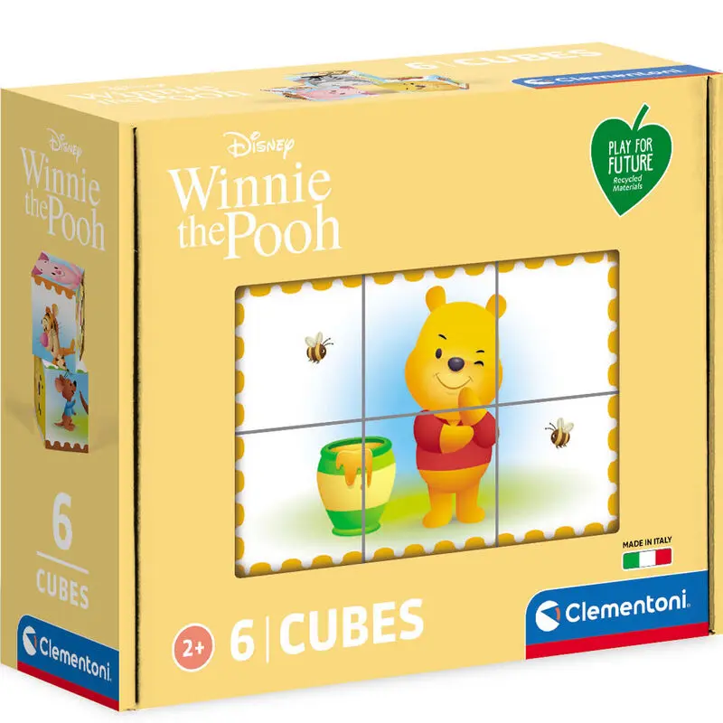 Disney Micimackó cube puzzle 6db-os termékfotó