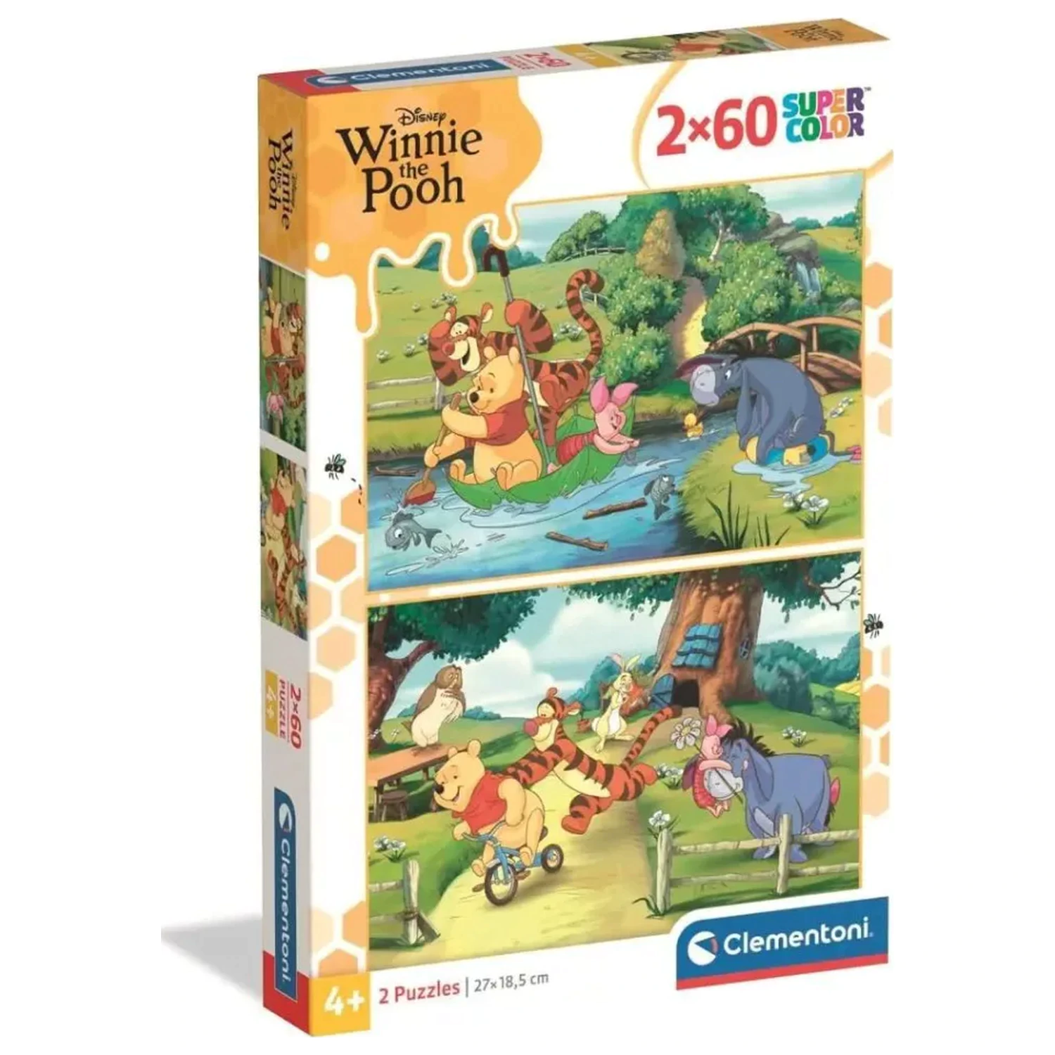 Disney Micimackó Funny Day 2x60 db-os puzzle  termékfotó