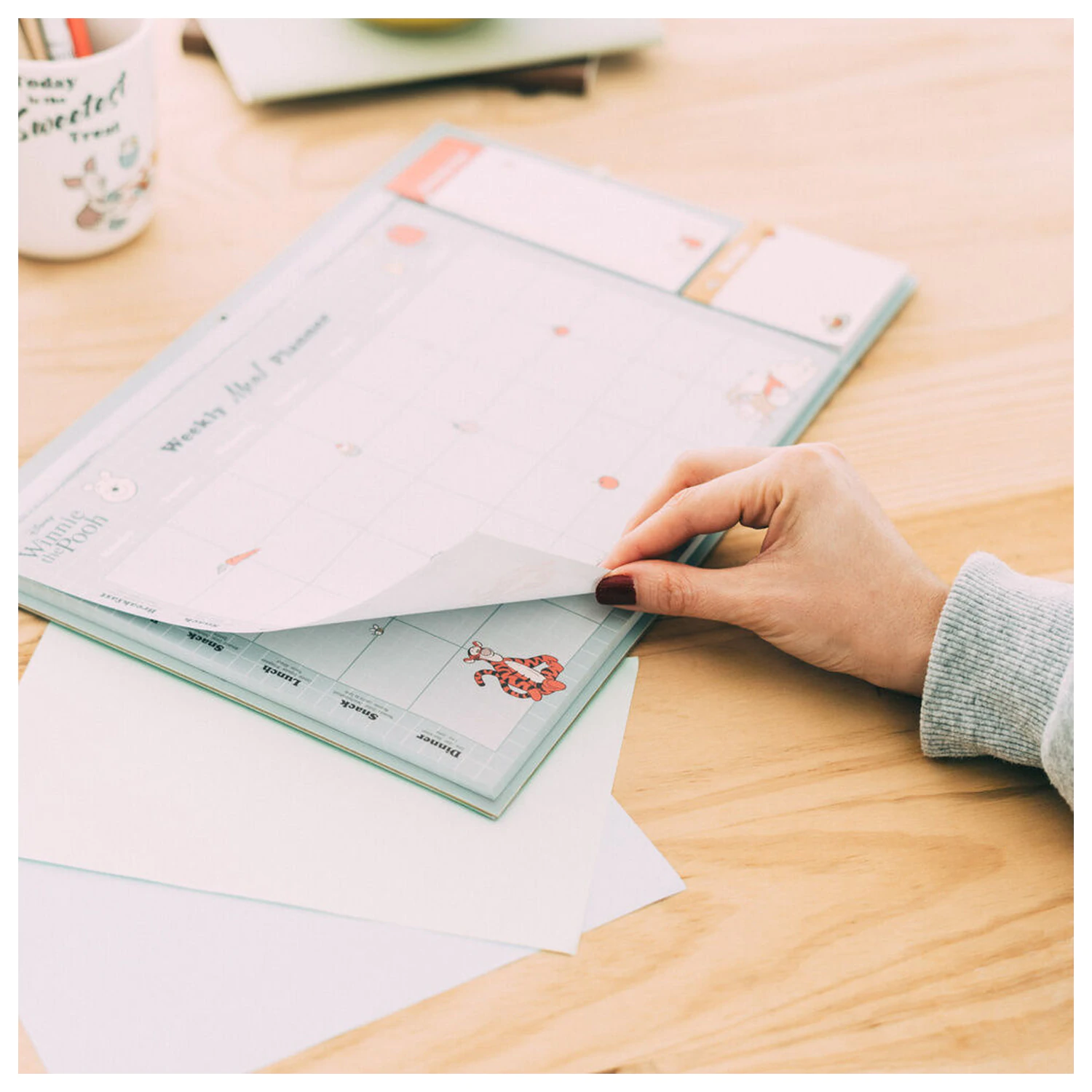 Disney Micimackó mágneses heti tervező naptár termékfotó