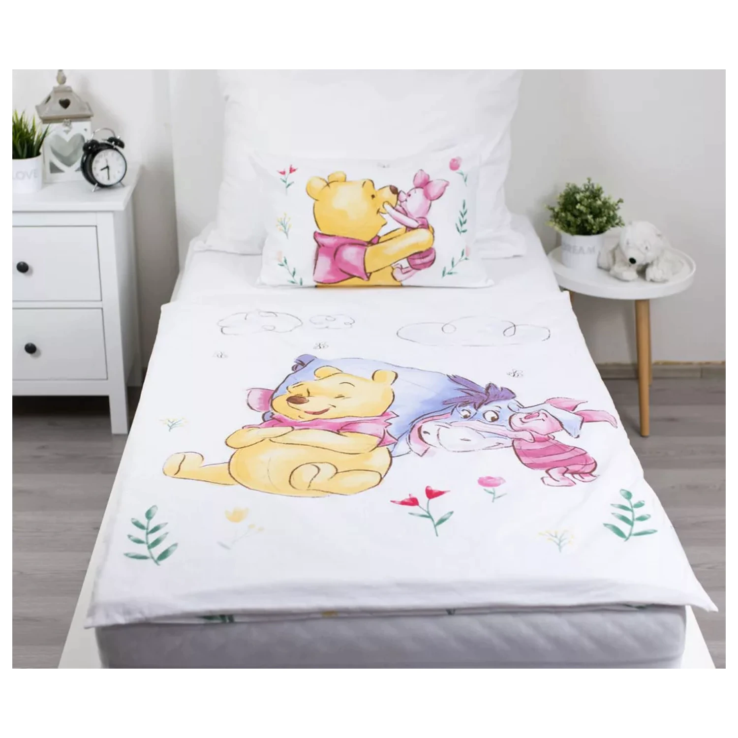 Disney Micimackó Pooh Hugs gyerek, ovis ágyneműhuzat termékfotó