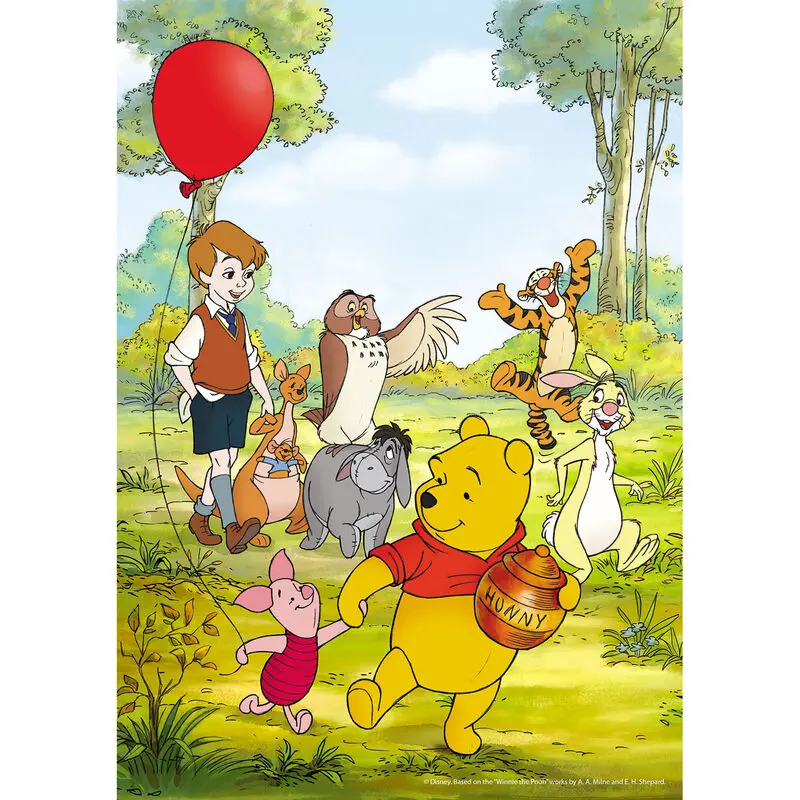 Disney Micimackó puzzle 2x20db-os termékfotó