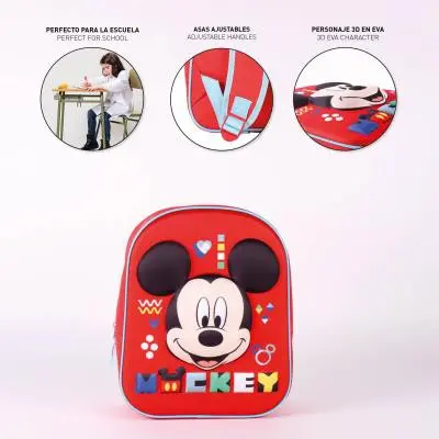 Disney Mickey 3D hátizsák, táska 31 cm termékfotó