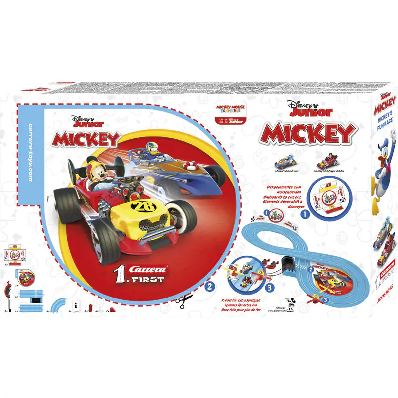 Disney Mickey &amp; Donald elektromos versenypálya termékfotó