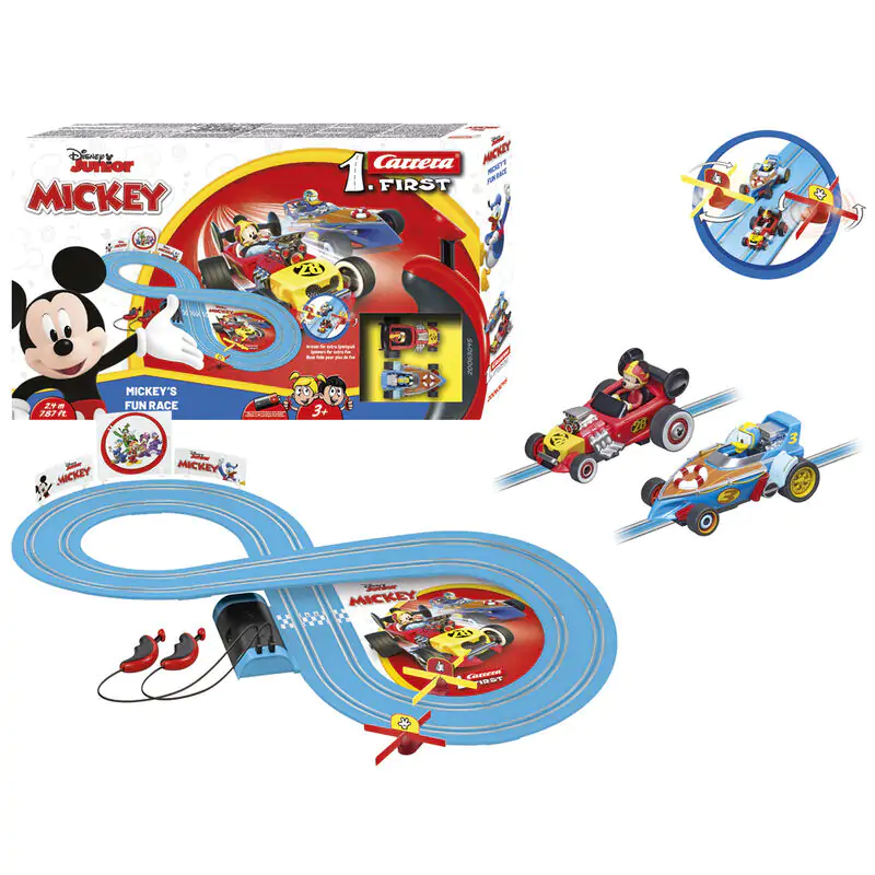 Disney Mickey &amp; Donald elektromos versenypálya termékfotó
