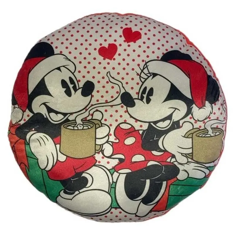 Disney Mickey &amp; Minnie Christmas 3D párna termékfotó