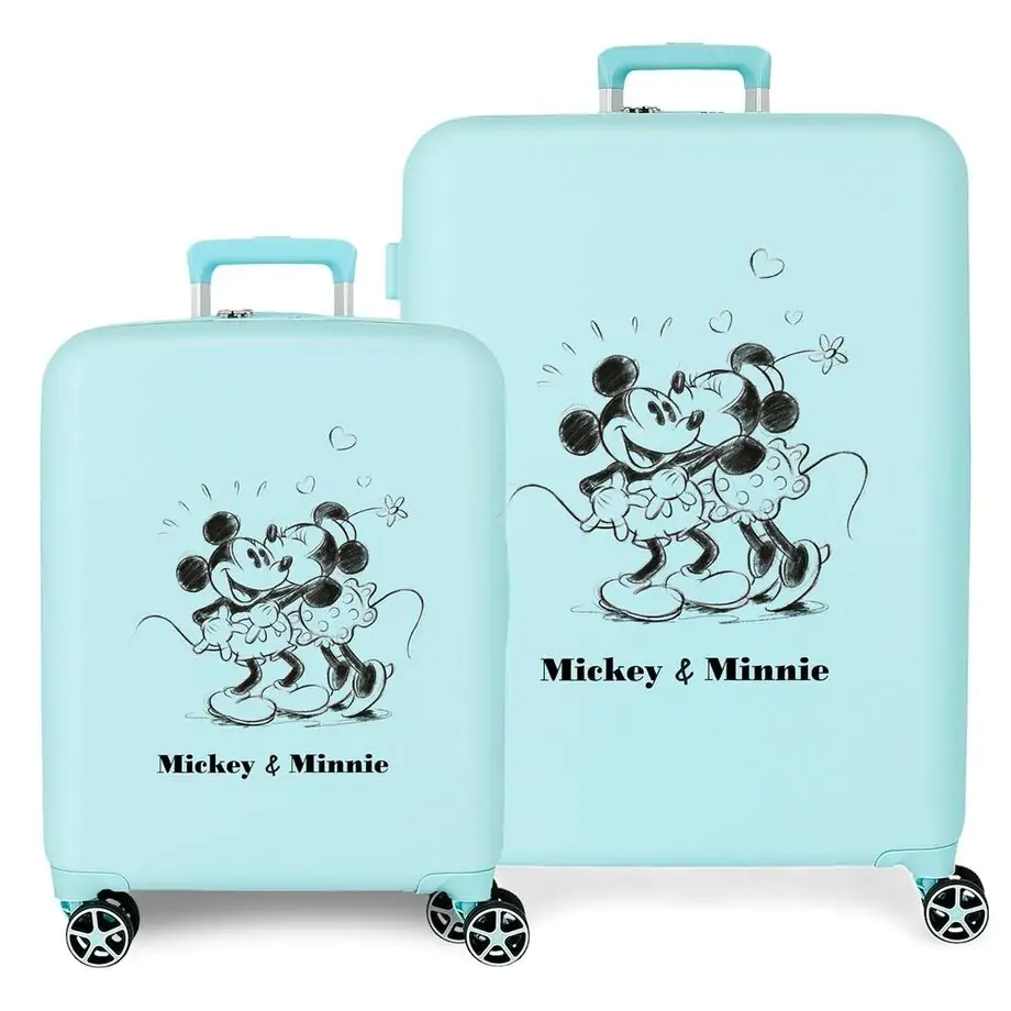 Disney Mickey & Minnie Kisses ABS 2 db-os táska bőrönd csomag termékfotó