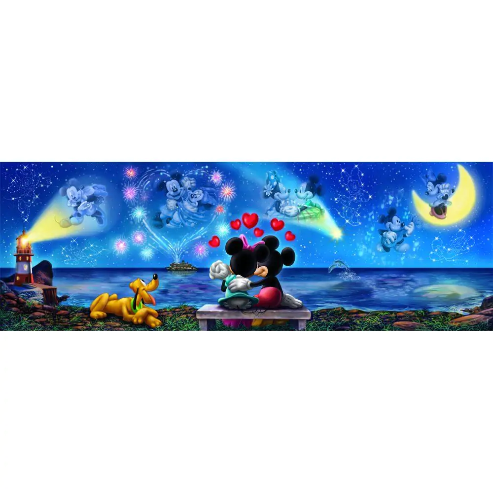 Disney Mickey & Minnie Panorama puzzle 1000db-os termékfotó