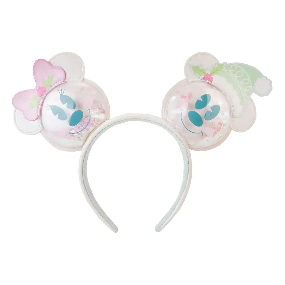 Disney Mickey &amp; Minnie Pastel Snowman hajpánt termékfotó
