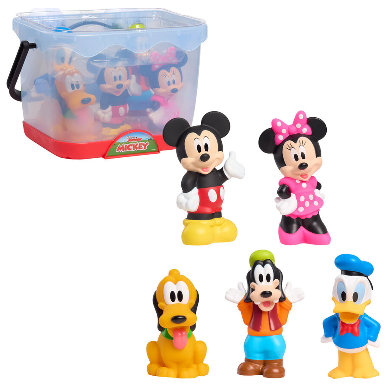 Disney Mickey and Friends 5 db-os fürdőszobai figura csomag termékfotó