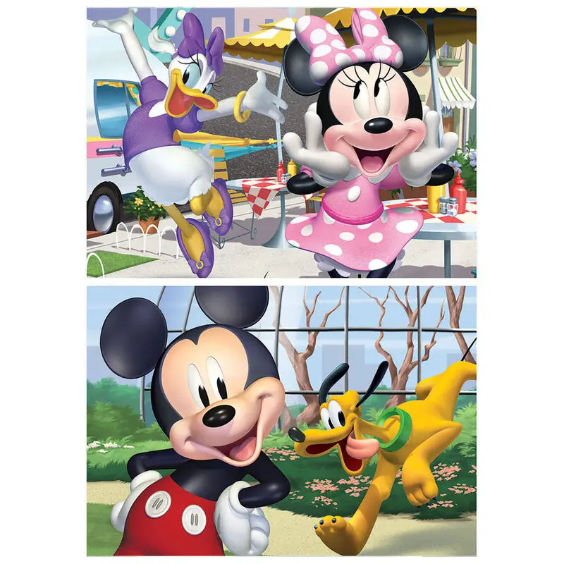 Disney Mickey and Friends fa puzzle 2x25db-os termékfotó