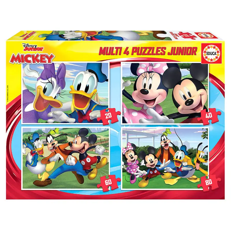 Disney Mickey and Friends puzzle 20-40-60-80db-os termékfotó
