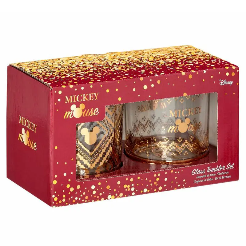 Disney Mickey Berry Gold üvegpohár csomag termékfotó