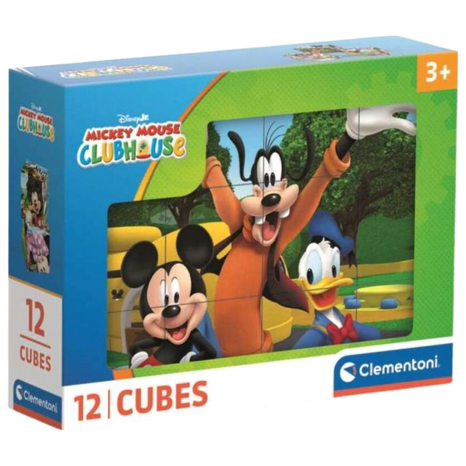 Disney Mickey Club House Mickey kocka puzzle 12db-os termékfotó