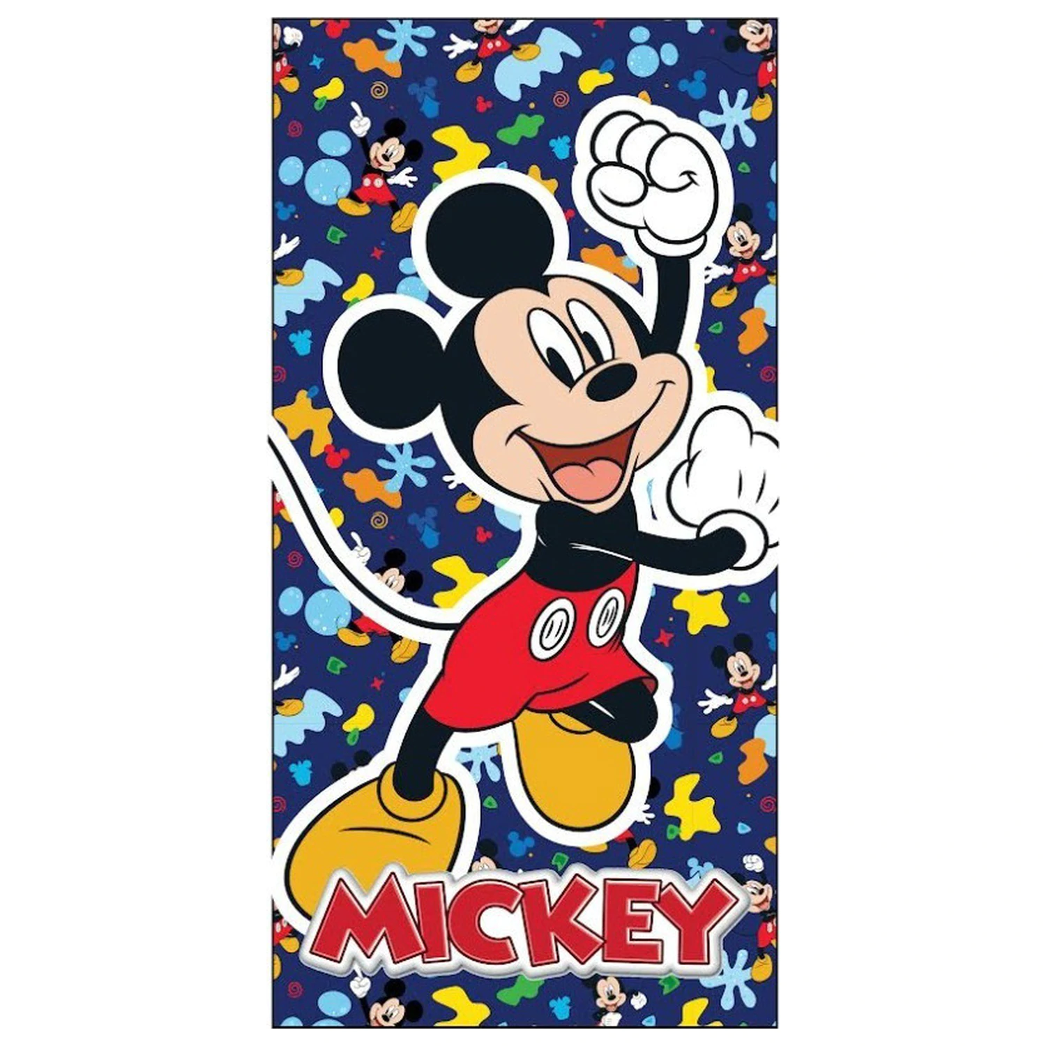 Disney Mickey Color Party törölköző 70x140 cm termékfotó