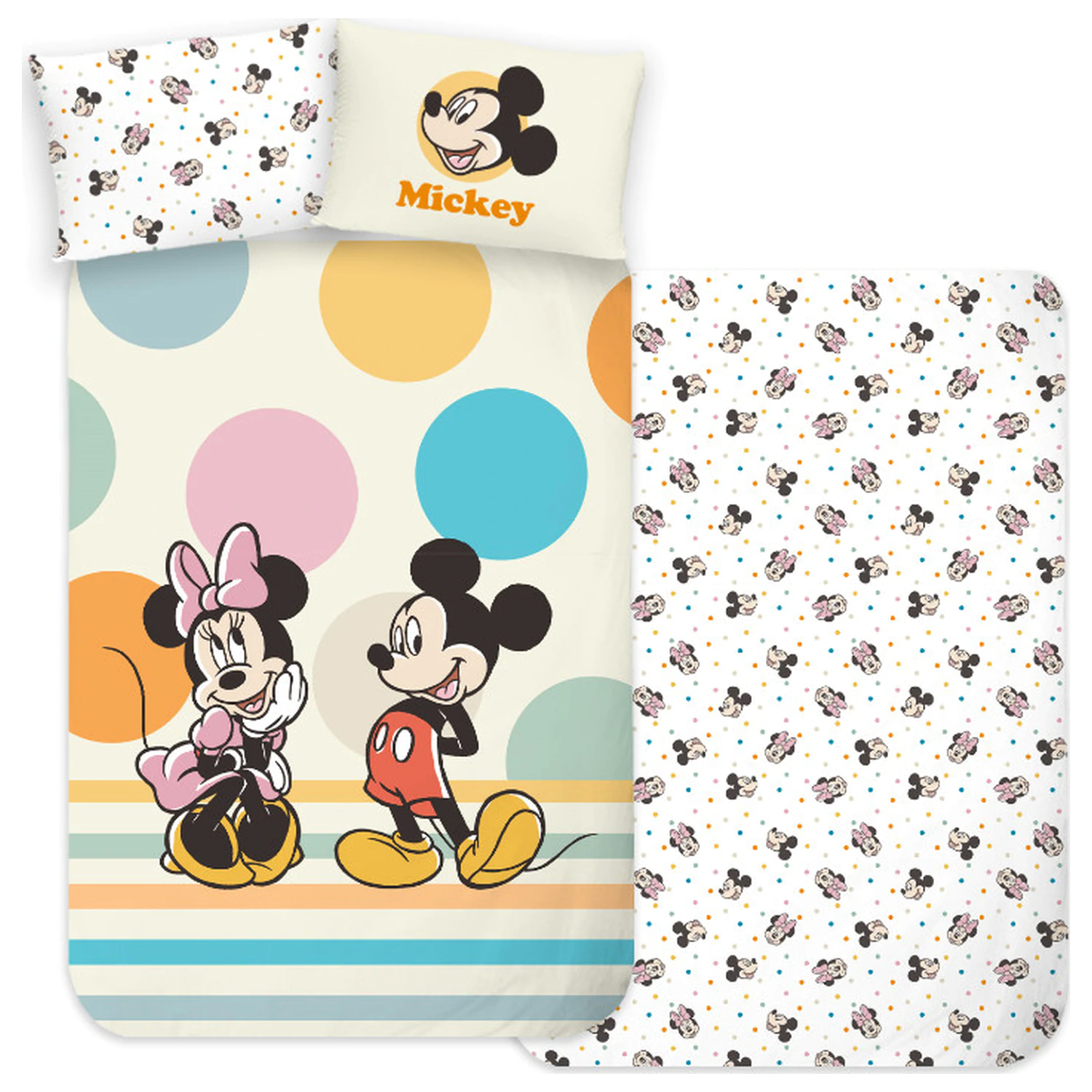 Disney Mickey Duo gyerek, ovis ágyneműhuzat termékfotó
