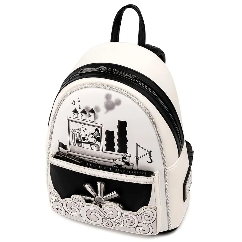 Disney Mickey egér Steamboat Willie táska hátizsák 26cm termékfotó