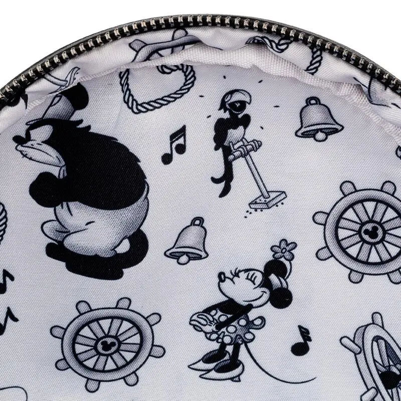 Disney Mickey egér Steamboat Willie táska hátizsák 26cm termékfotó