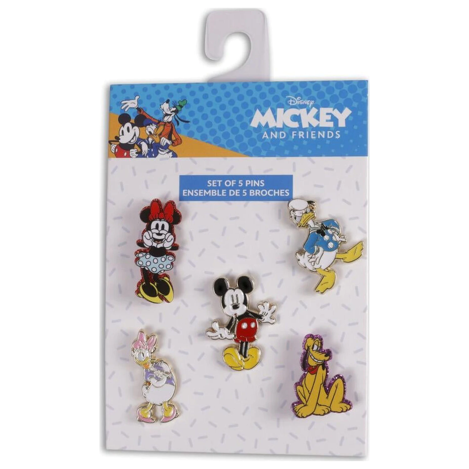 Disney Mickey & Friends 5 db-os kitűző csomag termékfotó
