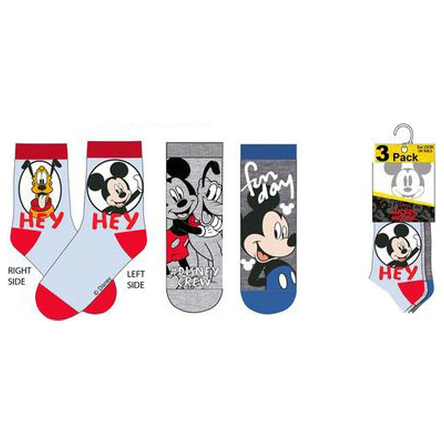 Disney Mickey Fun Day gyerek zokni 27/30 termékfotó