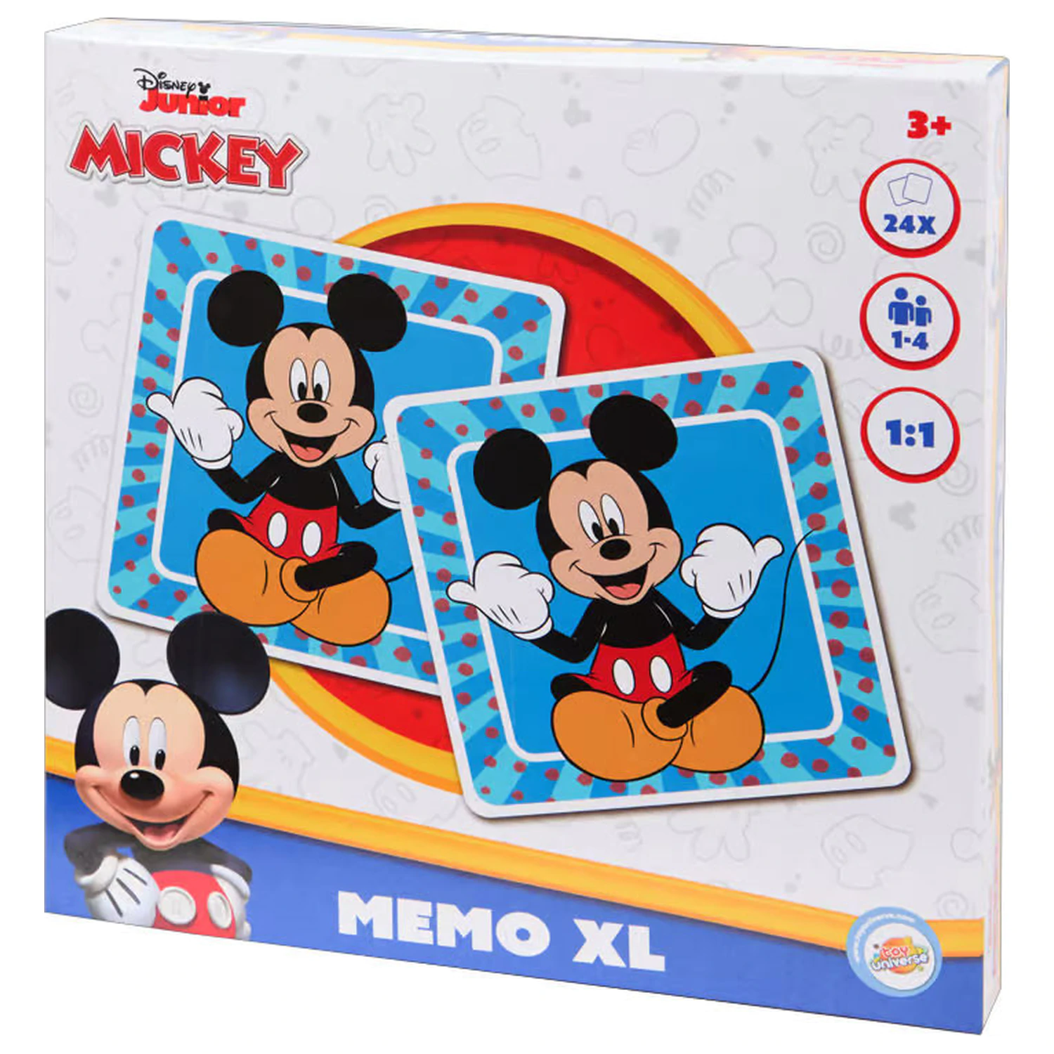 Disney Mickey Fun memória játék XL 24 db-os termékfotó