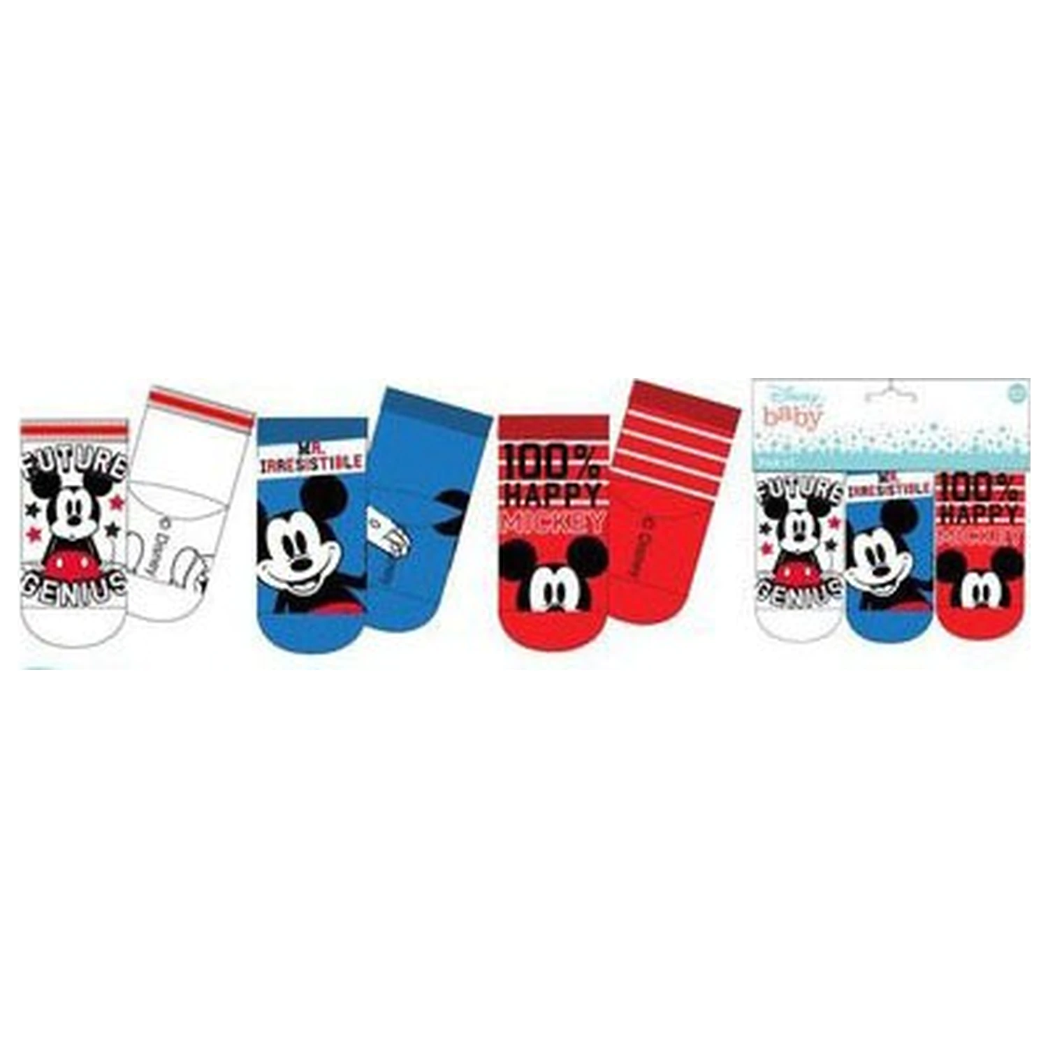 Disney Mickey Genius baba zokni 0/6 hó termékfotó