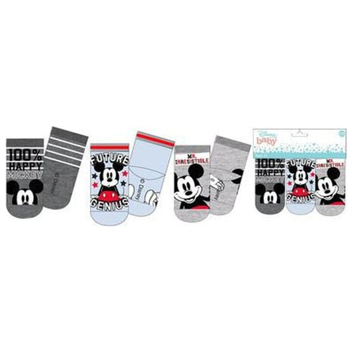 Disney Mickey Genius Blue baba zokni 6/12 hó termékfotó