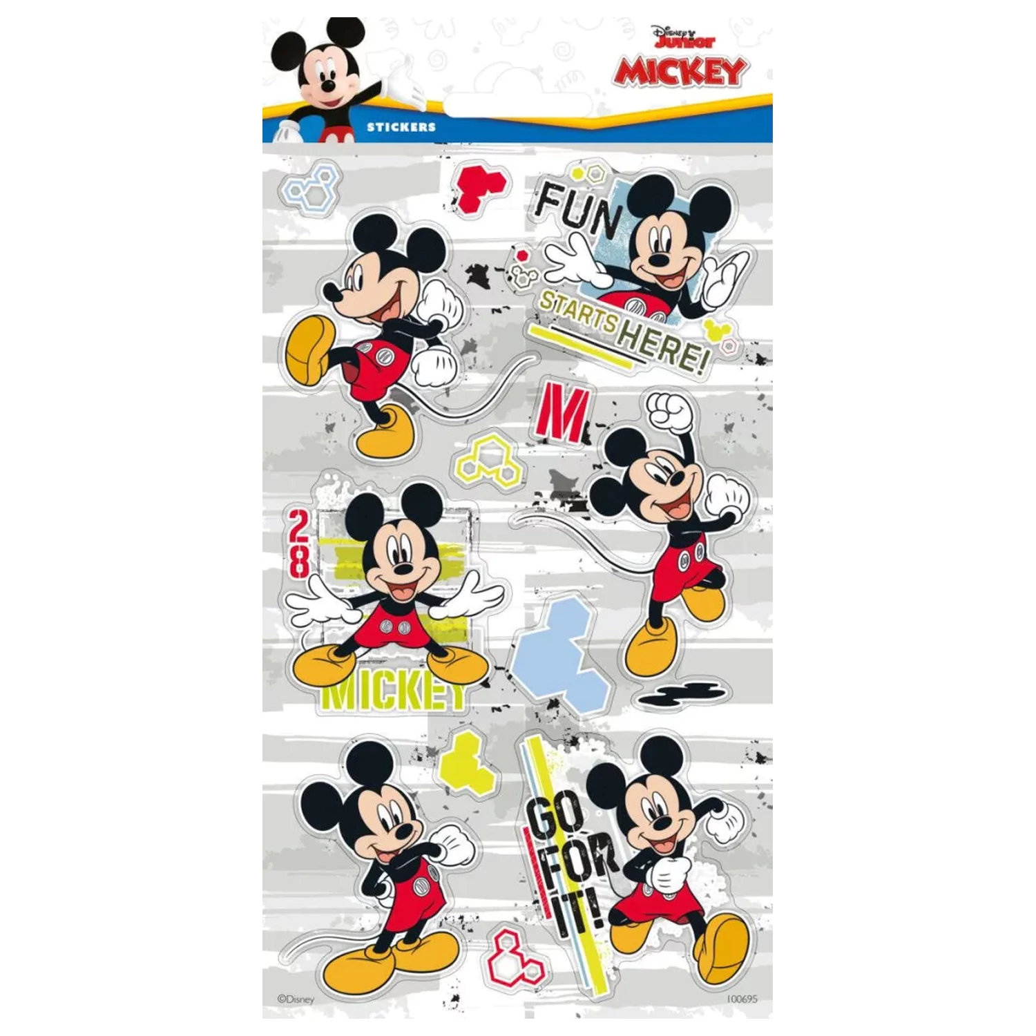 Disney Mickey Go For It matrica termékfotó