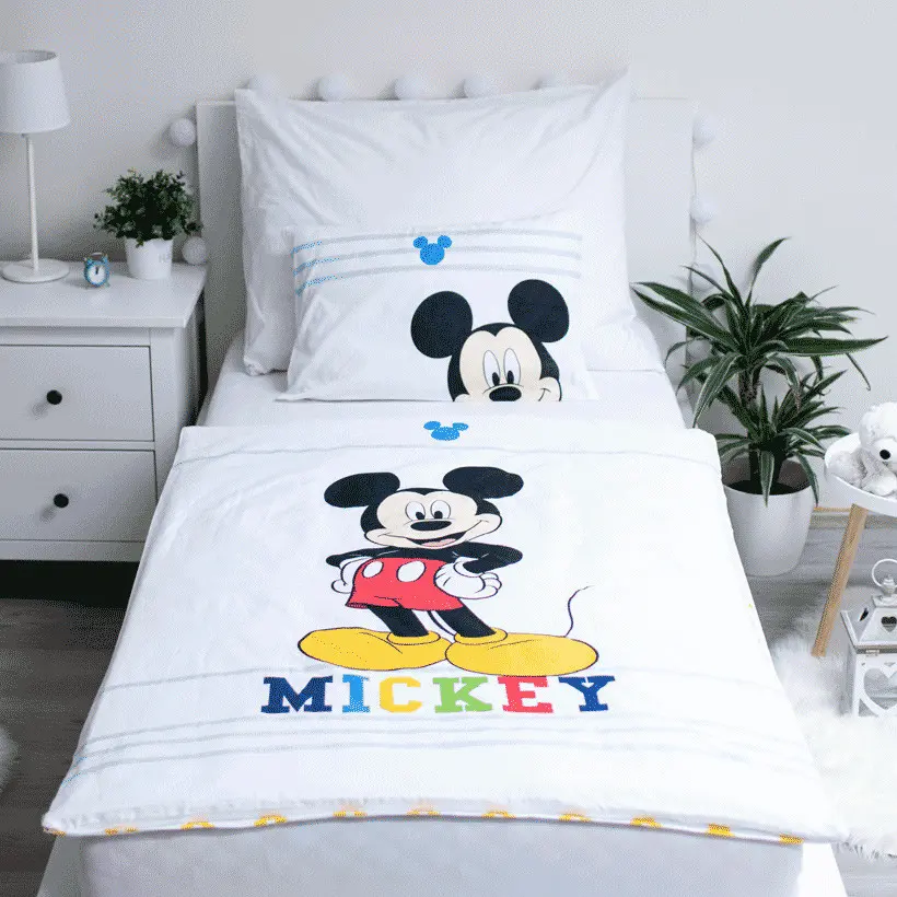 Disney Mickey gyerek ágyneműhuzat 100×135cm, 40×60 cm termékfotó