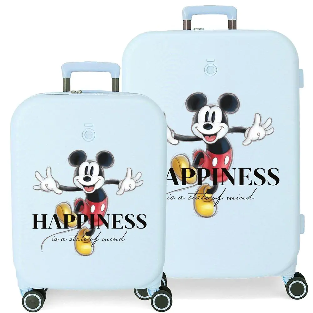 Disney Mickey Happiness ABS 2 db-os táska bőrönd csomag termékfotó