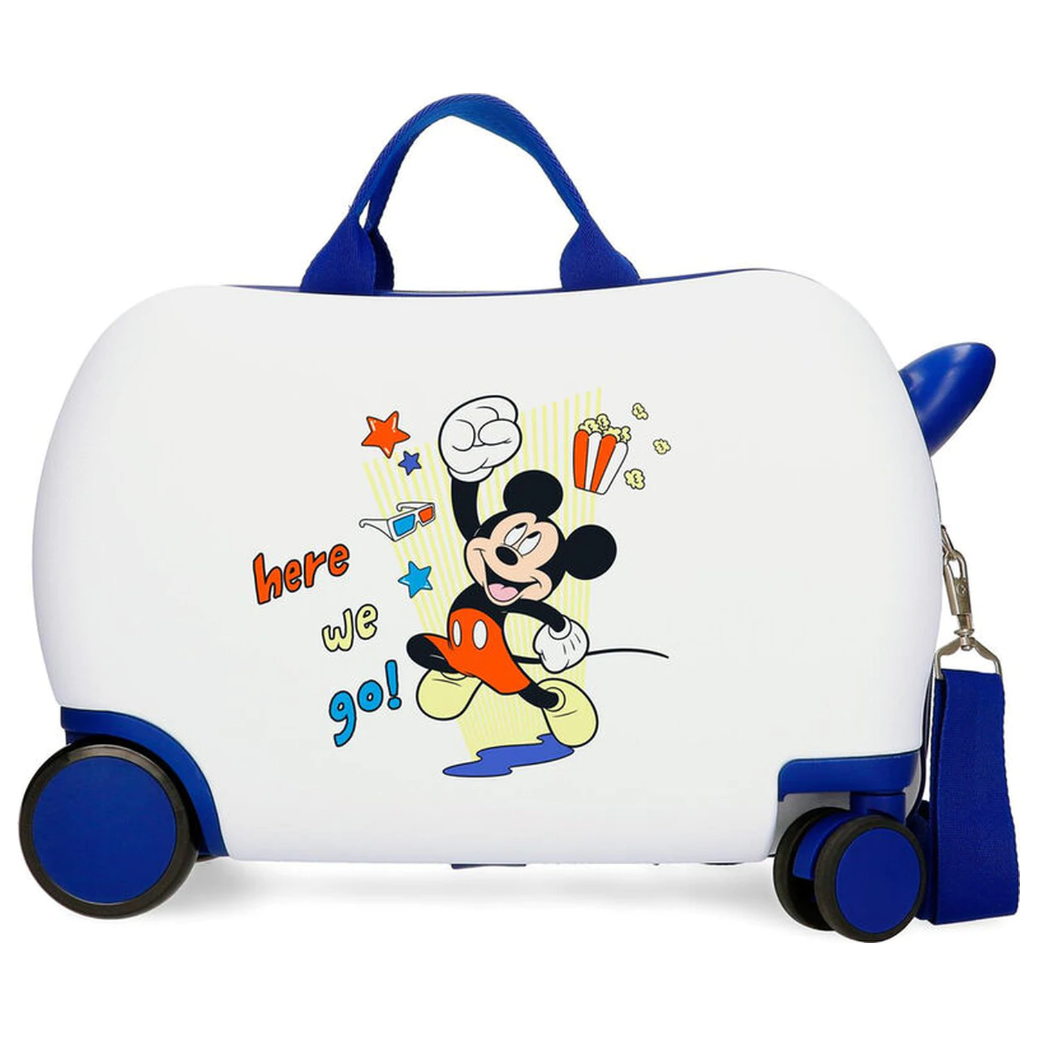 Disney Mickey Here We Go ABS táska bőrönd 45cm termékfotó