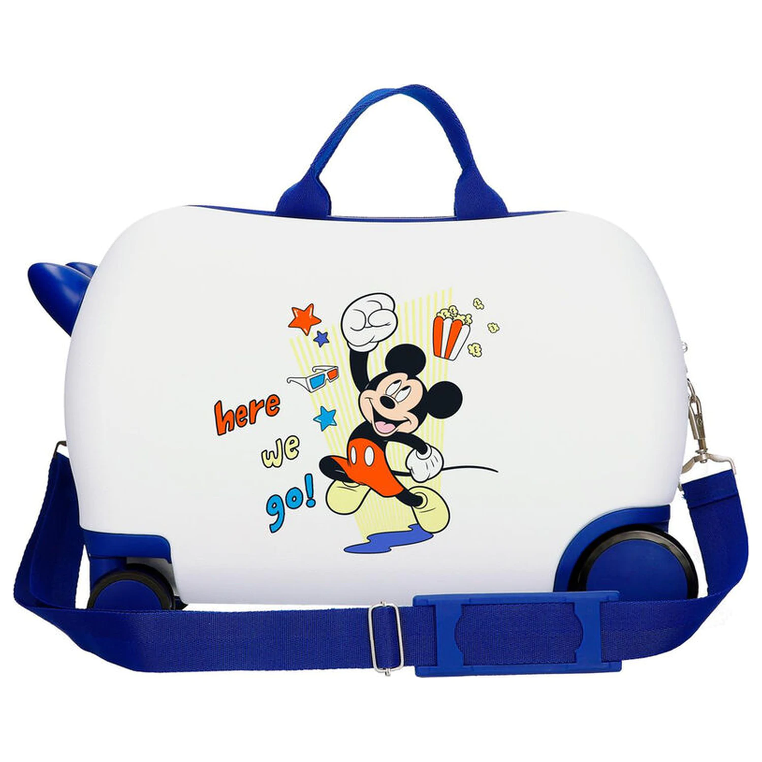 Disney Mickey Here We Go ABS táska bőrönd 45cm termékfotó