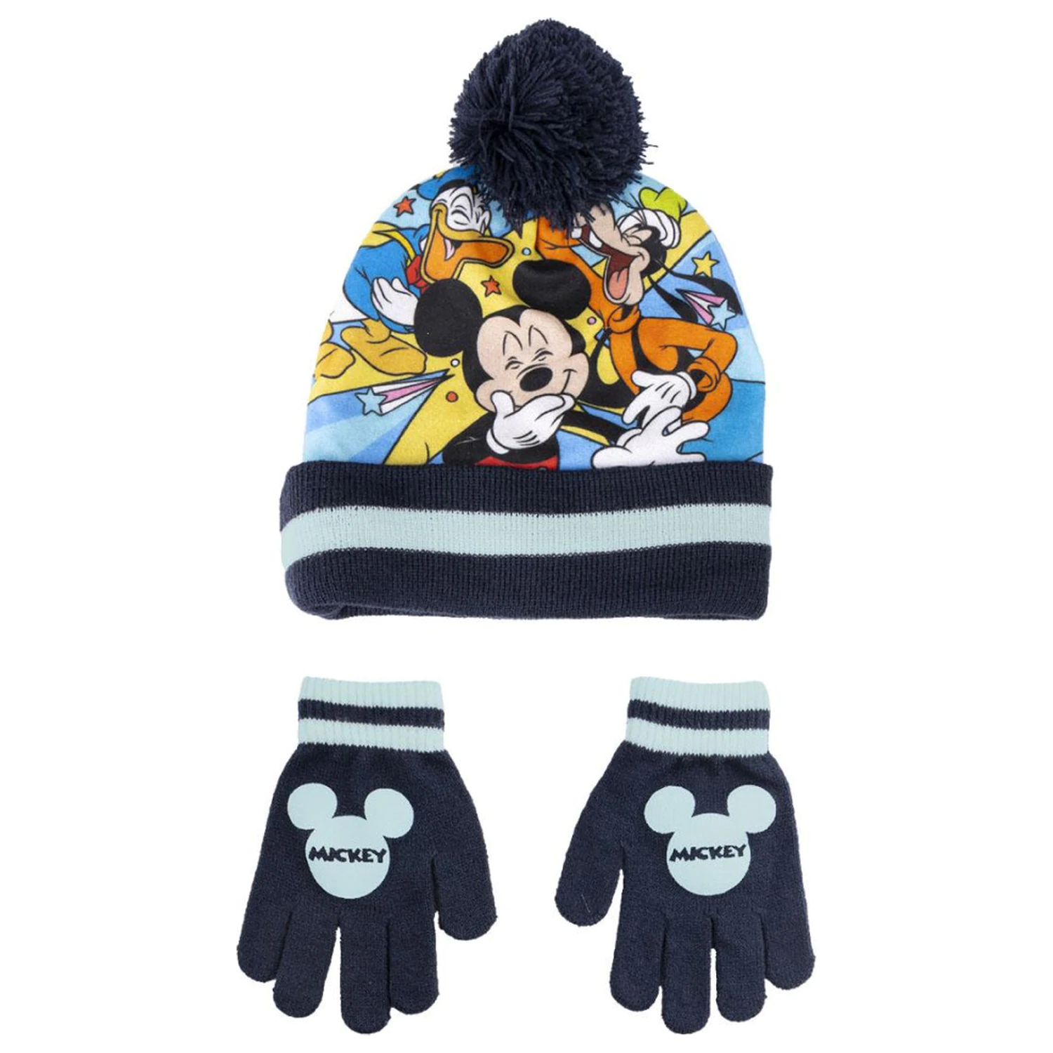 Disney Mickey Joke gyerek sapka + kesztyű szett termékfotó