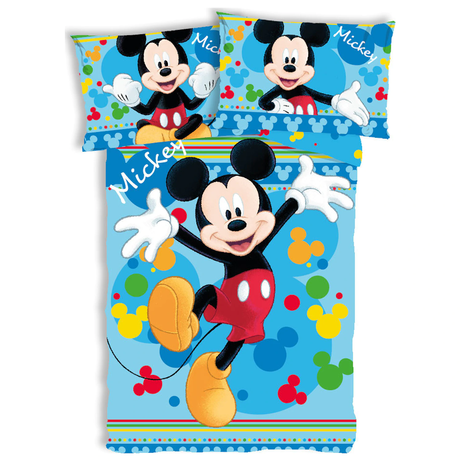 Disney Mickey Joyful gyerek, ovis ágyneműhuzat  termékfotó