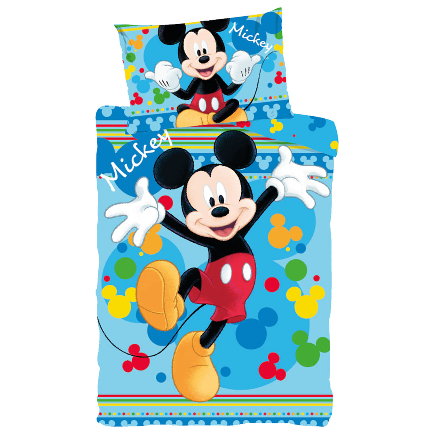 Disney Mickey Joyful gyerek, ovis ágyneműhuzat  termékfotó