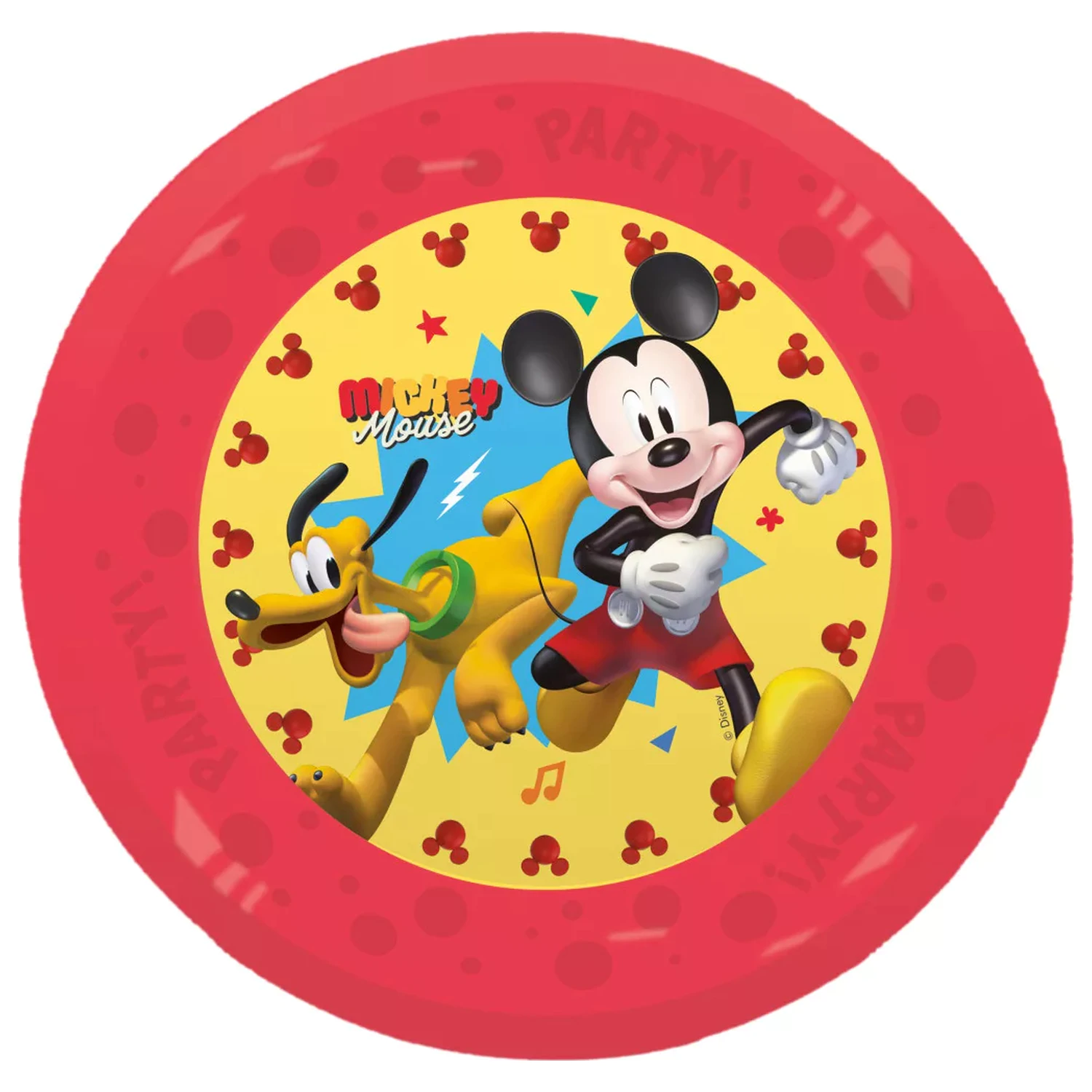 Disney Mickey Jump Into Fun micro prémium műanyag lapostányér 4 db-os szett 21 cm termékfotó