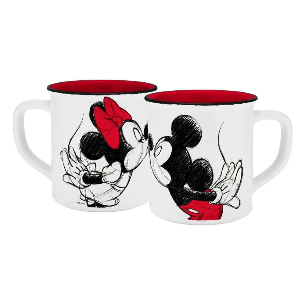 Disney Mickey Kiss Sketch Red bögre termékfotó