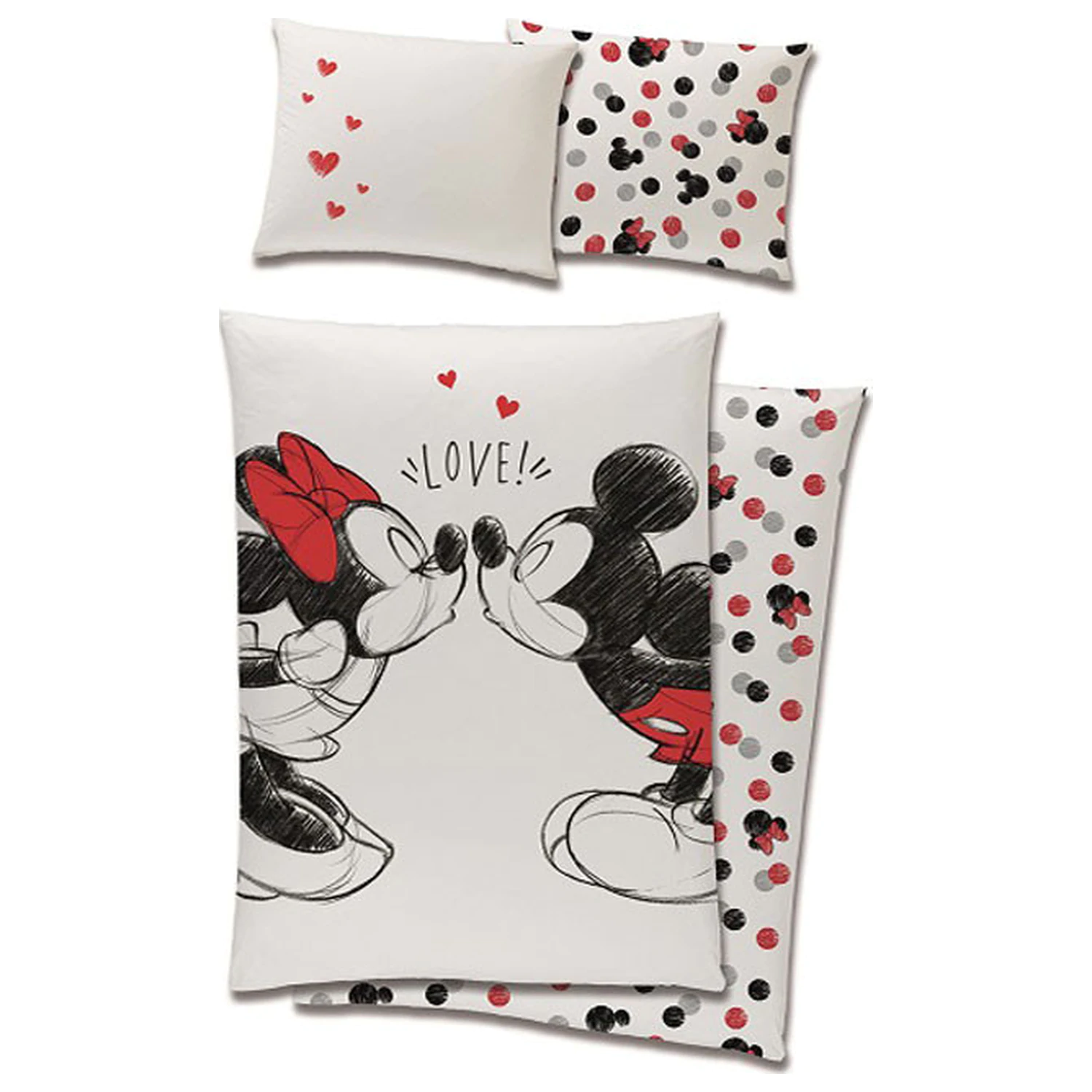 Disney Mickey Love ágyneműhuzat  termékfotó