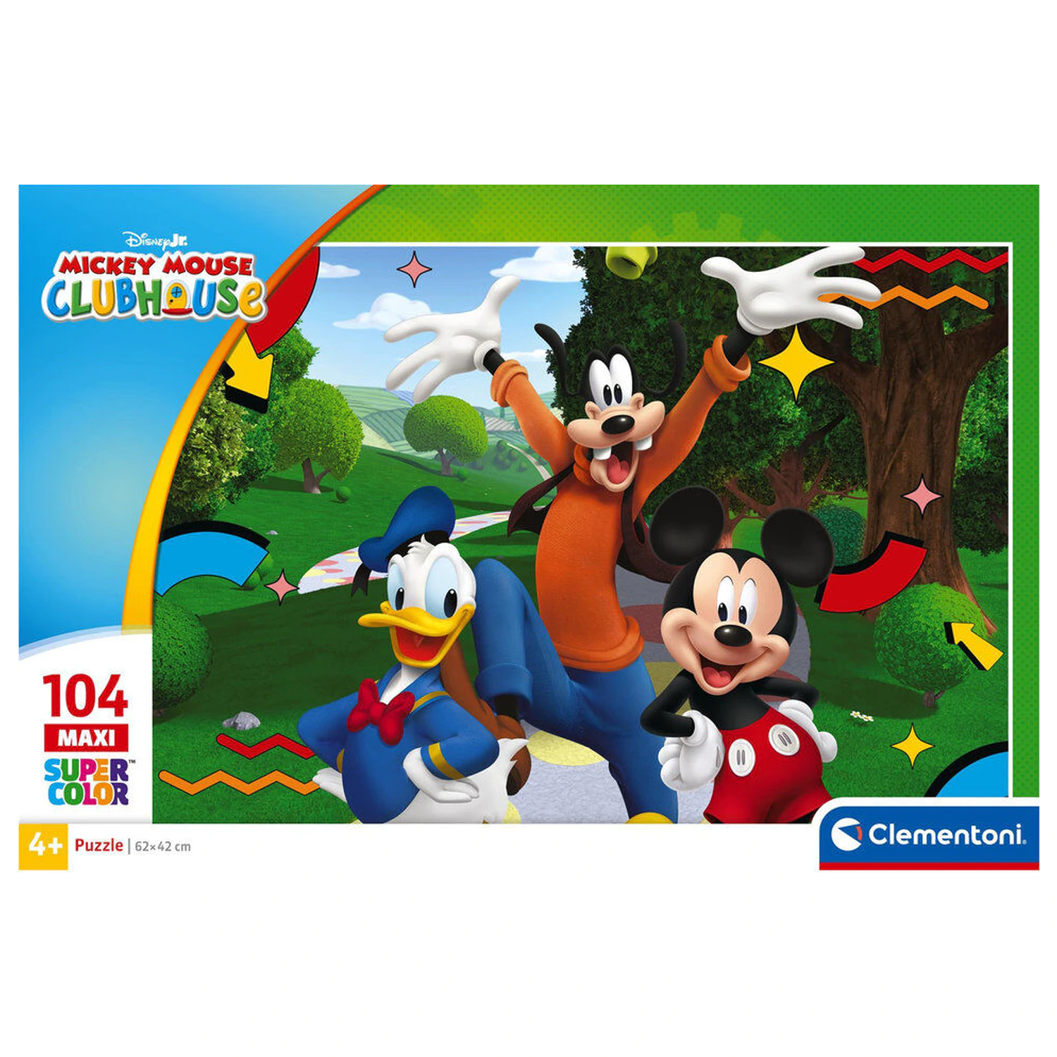 Disney Mickey maxi puzzle 104db-os termékfotó
