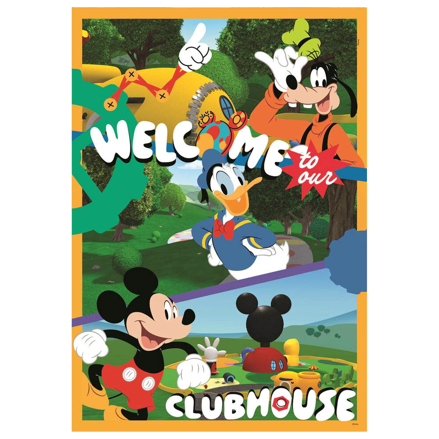 Disney Mickey maxi puzzle 60db-os termékfotó