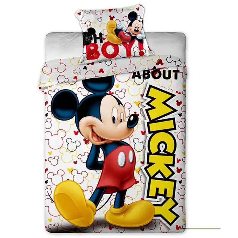 Disney Mickey mikroszálas ágyneműhuzat egyszemélyes ágyra termékfotó