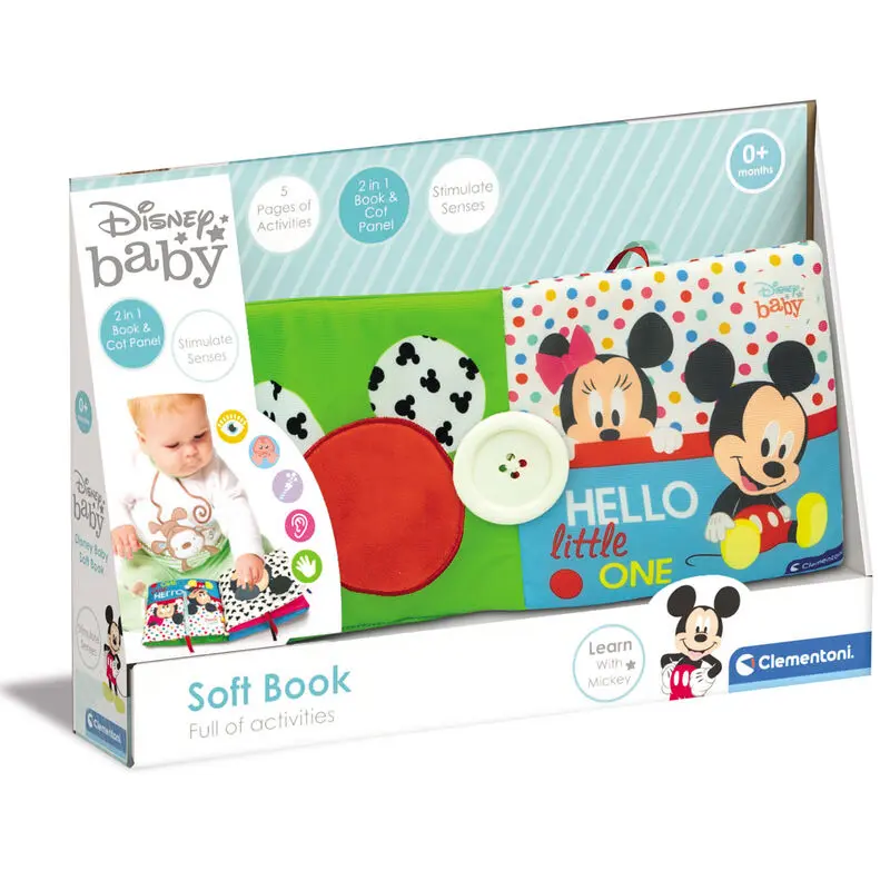Disney Mickey Minnie Baby puha könyv termékfotó