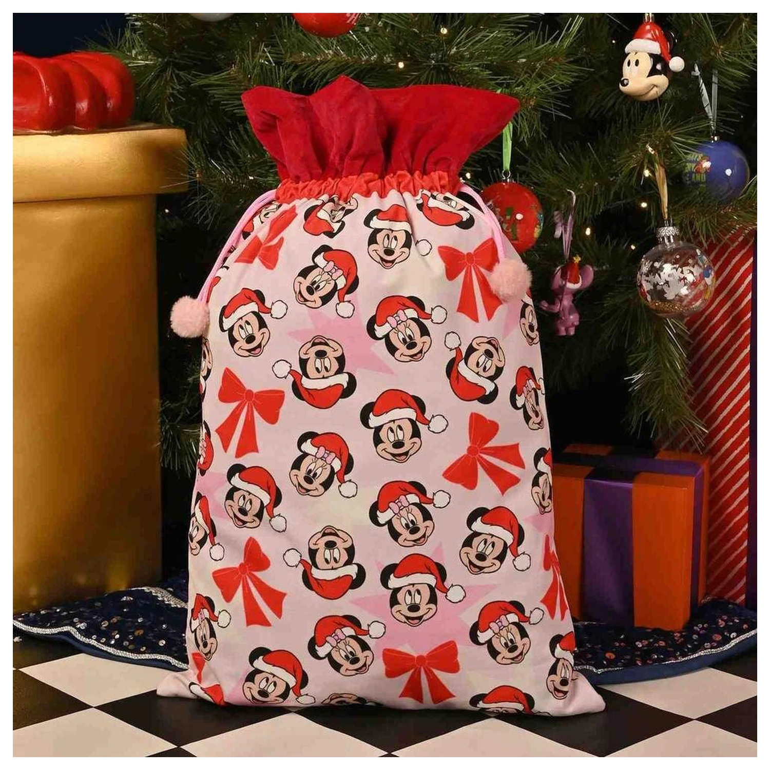 Disney Mickey & Minnie karácsonyi zsák termékfotó