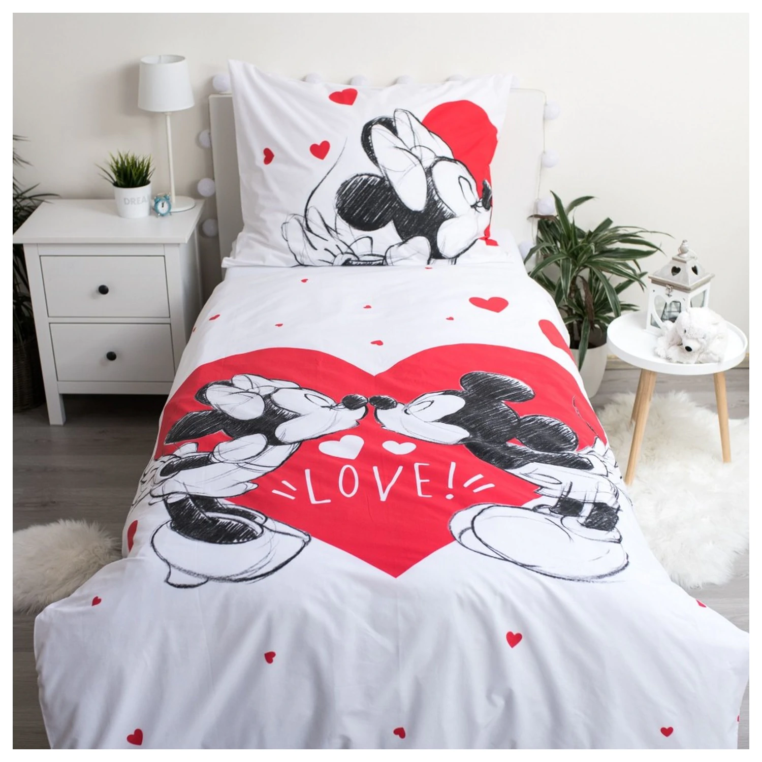 Disney Mickey, Minnie Love ágyneműhuzat termékfotó
