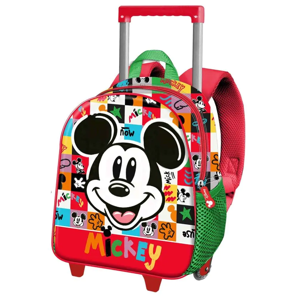 Disney Mickey Mood 3D gurulós táska 34cm termékfotó