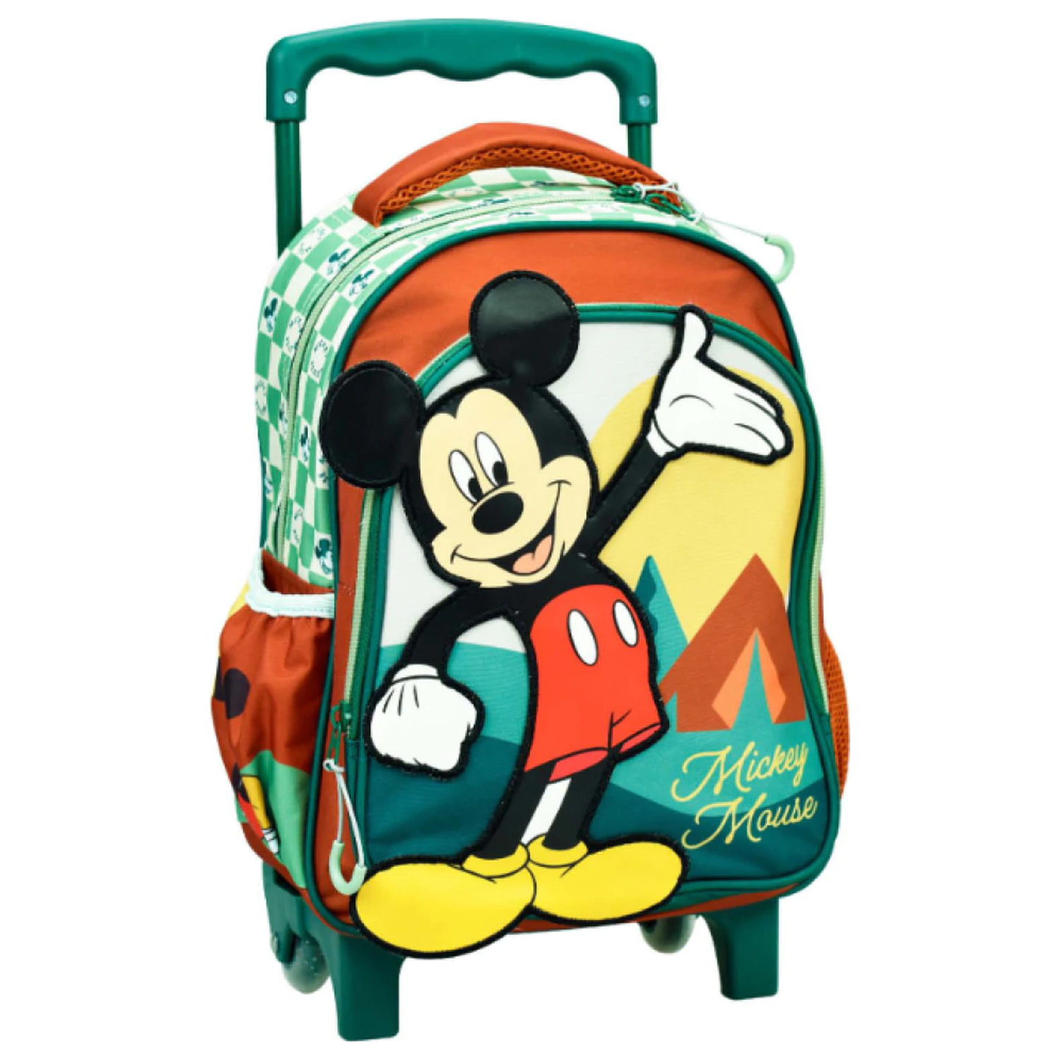 Disney Mickey Nature gurulós ovis hátizsák, táska 30 cm termékfotó