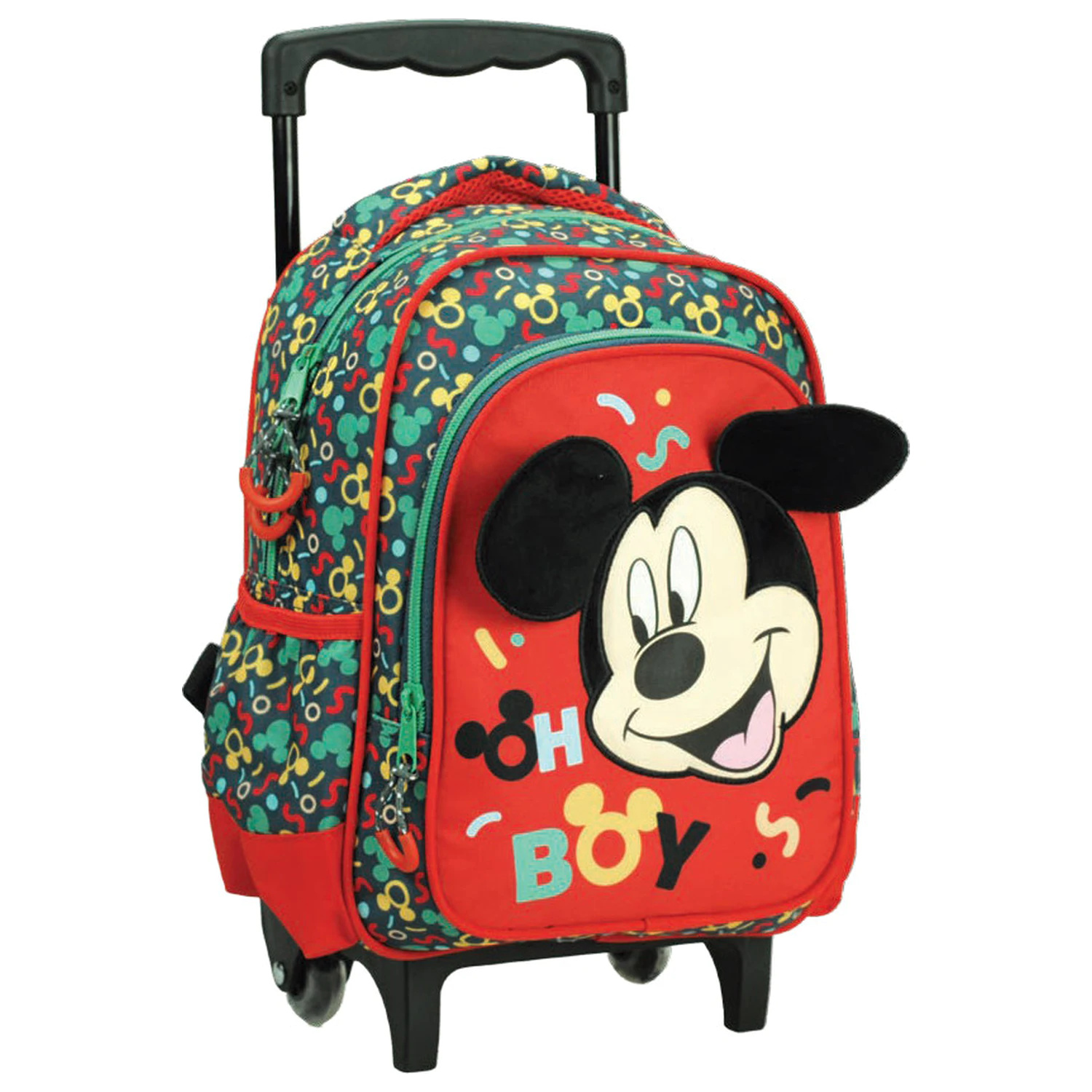 Disney Mickey Oh Boy gurulós ovis hátizsák, táska 30 cm termékfotó